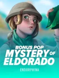 bonus pop mystery of eldorado slot logo